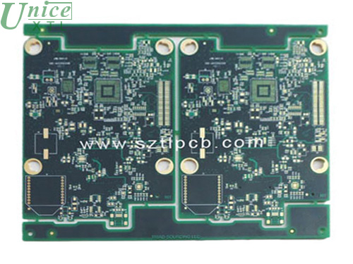 阻抗沉金八層板